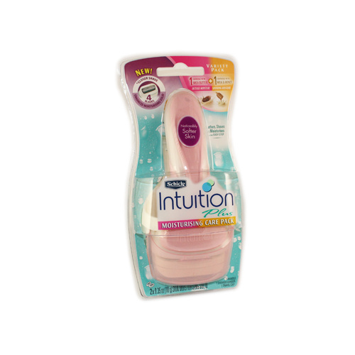Schick Intuition Plus Moisturising Care Pack Razor