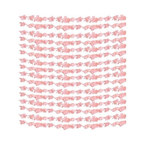 Flower Curtain 90cm x 2m Pink