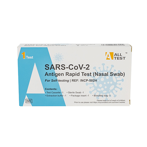 All Test SARS-COVID-2 Antigen Rapid Test (Nasal Swab)