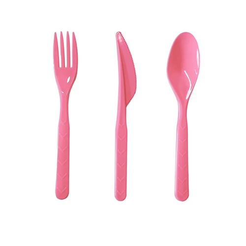 Pink Cutlery Set 18PCS