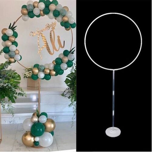 Circle Balloon Holder Frame Column Stand for Wedding Birthday Party Decorations