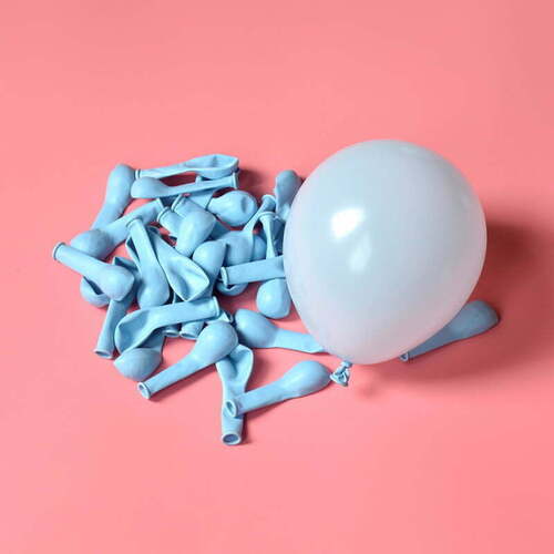5″ Macaron Blue Balloon 100PCS 