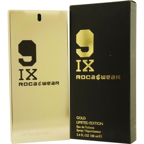 Rocawear 9IX Gold Limited Edition 100ml EDT Spray Men (RARE)