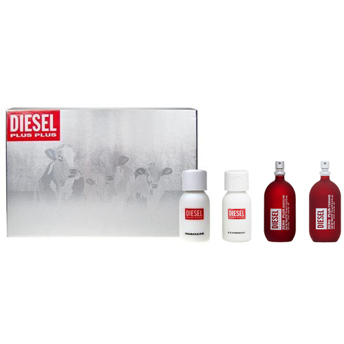 Diesel Zero Plus 30ML Men + 30ML Women + Diesel Plus Plus 30ML Mens + 30ML Women EDT Spray
