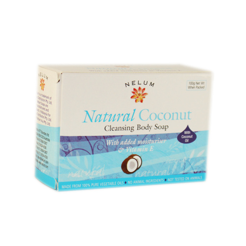Nelum Natural Coconut Cleansing Body Soap 100g