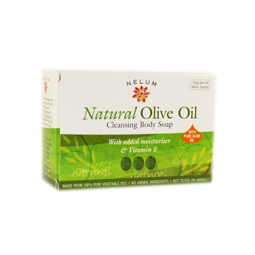 Nelum Natural Olive Oil Cleansing Body Soap 100g