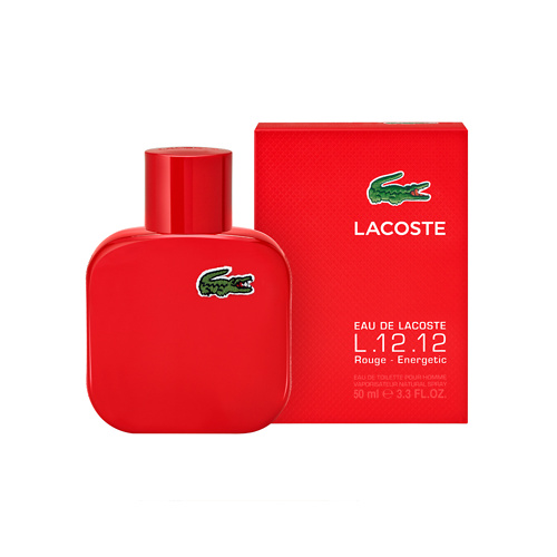 Lacoste Eau De Lacoste L.12.12 Rouge - Energetic 50ml EDT Spray Men