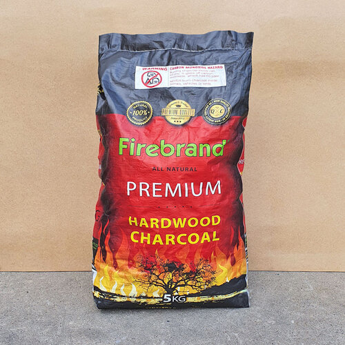 Firebrand PREMIUM – Natural Hardwood Lump Charcoal 5KG