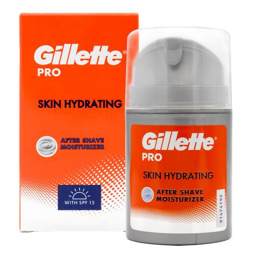 Gillette Pro Skin Hydrating Mens After Shave Moisturiser 50ml