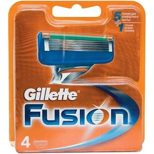 Gillette Fusion Cartridges 4pk