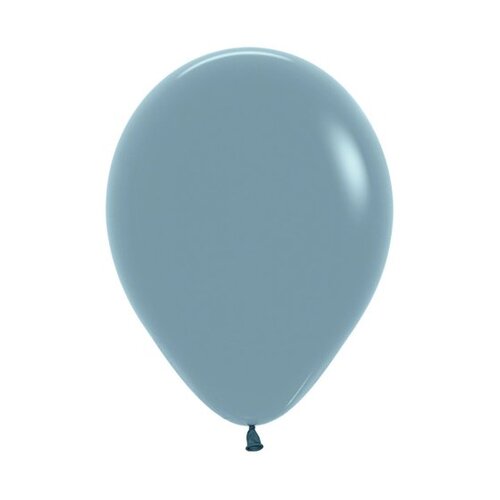 30cm Pastel Dusk Blue Latex Balloons 25PK 