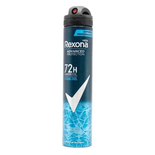 REXONA MEN 72H 200mL ANTIPERSPIRANT ADVANCE PROTECTION + MOTION SENSE XTRACOOL