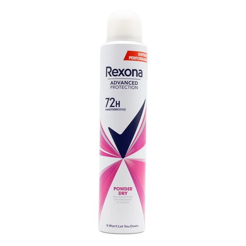 Rexona 72H Antiperspirant Advance Protection Powder Dry 200mL