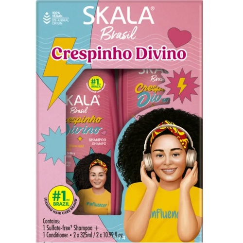 Skala Divine Curls Kids Shampoo & Conditioner Kit