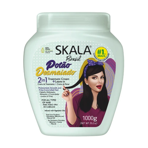 Skala Potao Desmaiado Super Smooth Pot 2 in 1 Hair Treatment Conditioning Cream 1000g