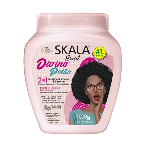 Skala Brasil Divino Potao Divine Curls 2-in-1 Hair Treatment Conditioning Cream 1000g