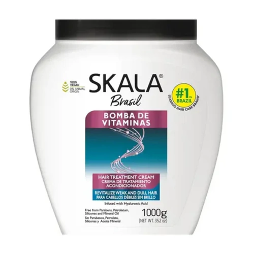 Skala Brasil Vitamin Bomb Hair Treatment Conditioning Cream 1000g  