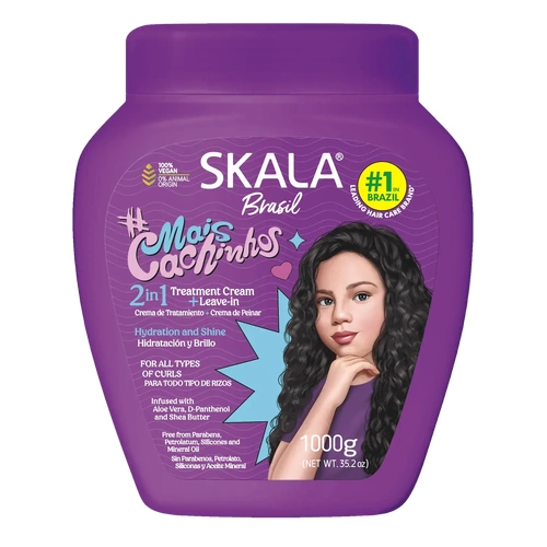 Skala Hair 2 In 1 Treatment + Leave-In Perfect Little Curls Kids 1kg(35.2oz)