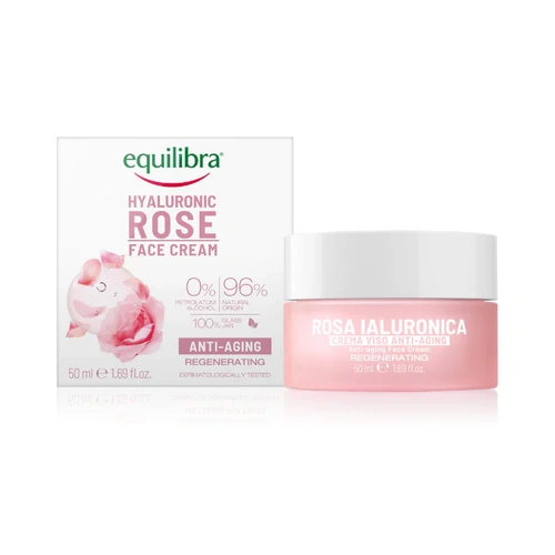 Equilibra Rose Anti-Aging Face Cream with Hyaluronic Acid 50mL  0 reviews