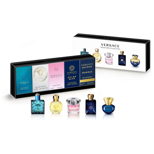 Versace Variety Miniatures Collection 5pcs Gift Set