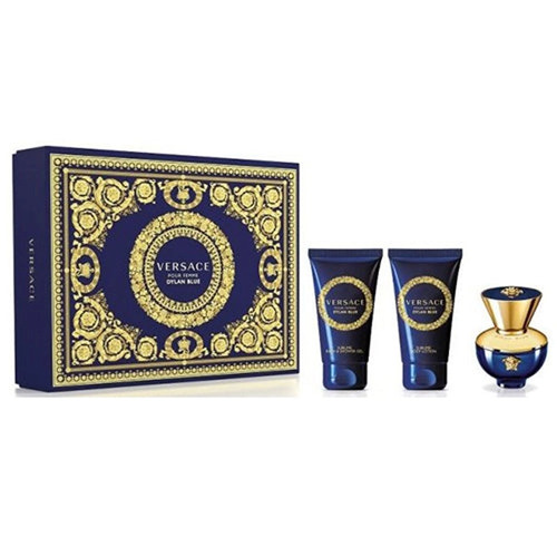 Versace Blue Dylan Femme  3pcs Gift Set 50ml EDP Spray Women