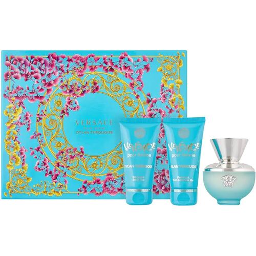Versace Dylan Turquoise 3pcs Gift Set 50ml EDT Spray Women