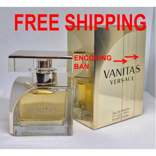 Versace Vanitas 50ml EDP Spray Women (BOX HAS ENCODING BAN) (RARE)