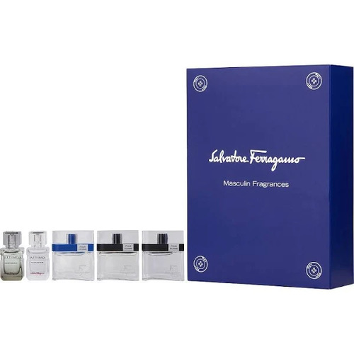 Salvatore Ferragamo Maculin Fragrances Miniatures 5pcs Gift Set Men