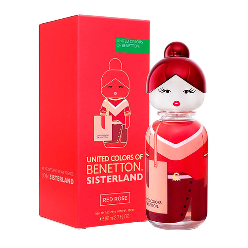 Benetton Sisterland Red Rose 80ml EDT Spray Women