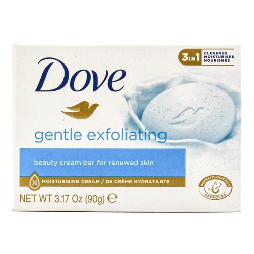 Dove Gentle Exfoliating Beauty Cream Bar Soap 90g