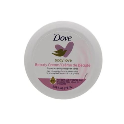 DOVE 75mL BEAUTY CREAM BODY LOVE FOR FACE AND BODY
