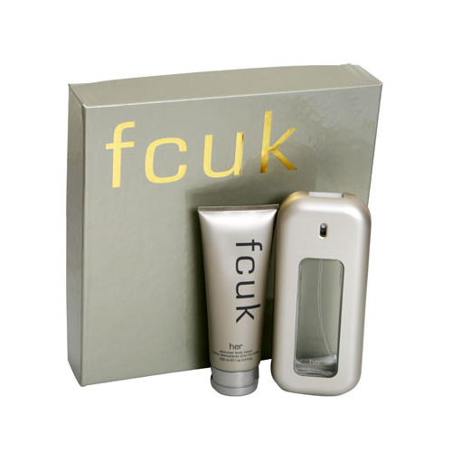 FCUK Her 2pcs Gift Set 100ml EDT Spray Women