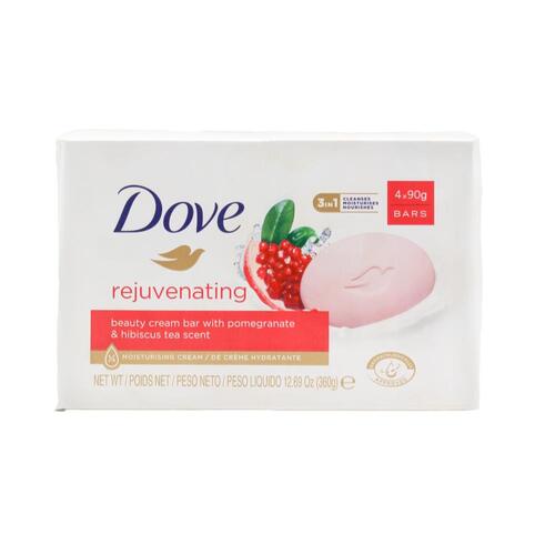  Dove Go Fresh Revigorizante Beauty Bar 4 X 90g