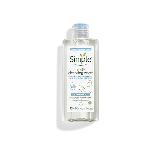 Simple Micellar Cleansing Water Boost Sensitive Skin 200ml