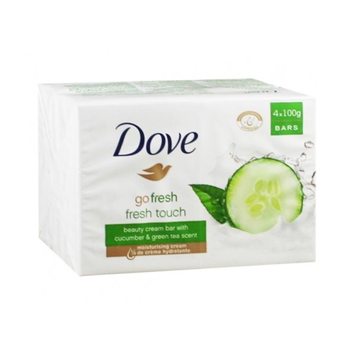 Dove Fresh Touch Beauty Cream Bar 4pk
