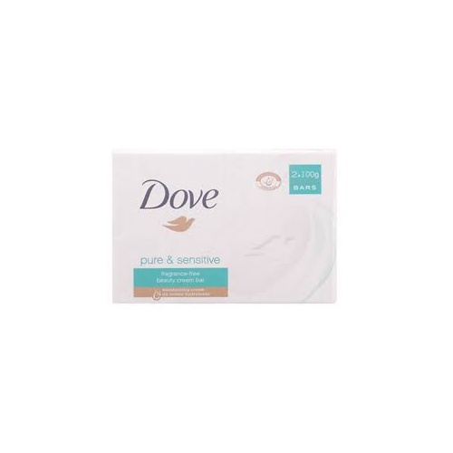 Dove Pure and Sensitive Beauty Bar Pack 2 Pieces