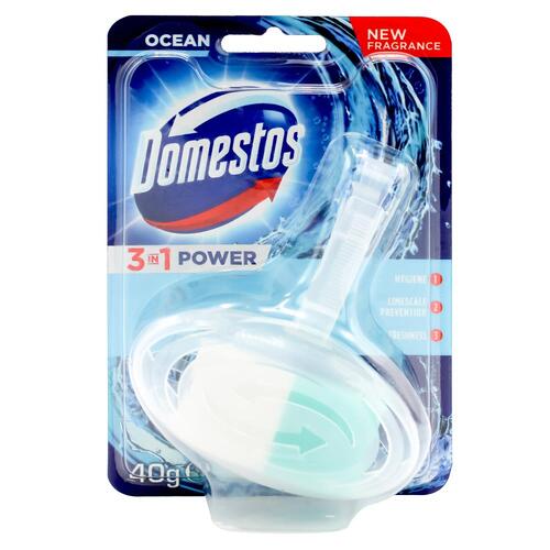 Domestos 3-in-1 Power Toilet Block Ocean 40g