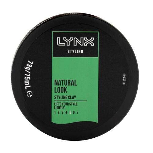 Lynx Hair Styling Clay Natural Look 73g