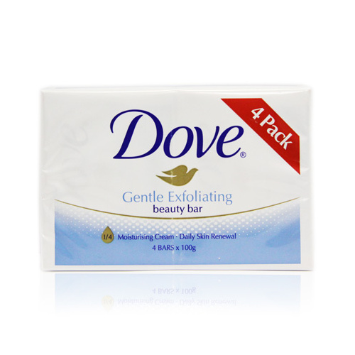 Dove Gentle Exfoliating Beauty Cream Bar 4pk