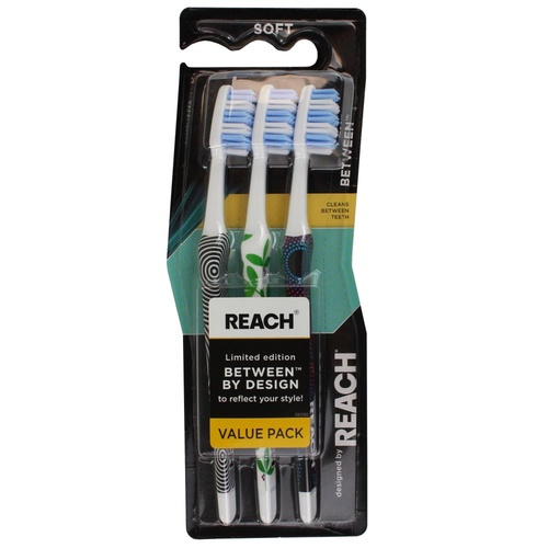 Reach Toothbrush Soft Pk3