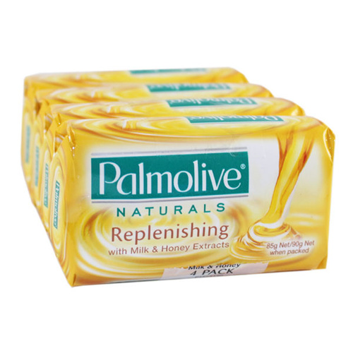 Palmolive Naturals Replenishing Soap 90g x 4pk