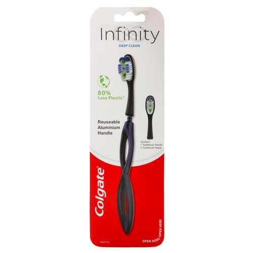 Colgate Infinity Deep Clean Toothbrush Starter Pack