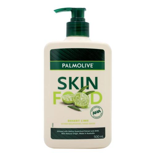 Palmolive Skin Food Liquid Hand Wash Soap Desert Lime 500ml