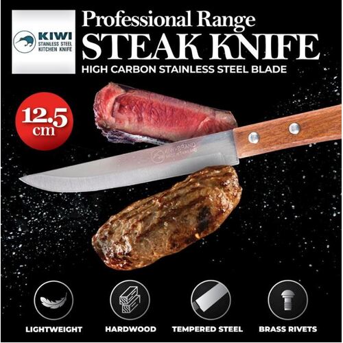 Kiwi Utility Knife wood Handle 12.5cm