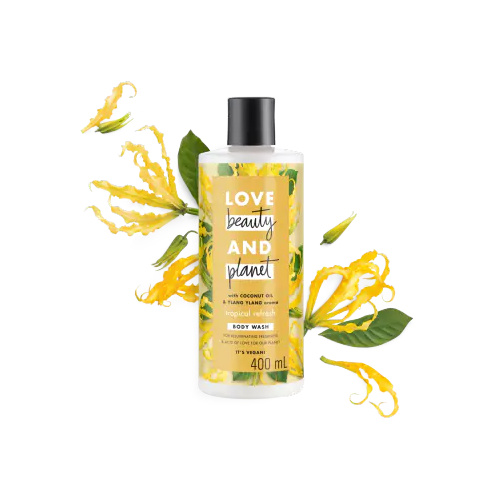 Love Beauty & Planet Coconut Oil & Ylang Ylang aroma Body Wash Body Wash Refresh 400mL