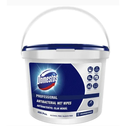 Domestos Antibacterial Surface Cleaning Wipes 450 Pack Tub