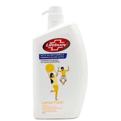 Lifebuoy 1L Antibacterial Body Wash Bath Soap Lemon Fresh