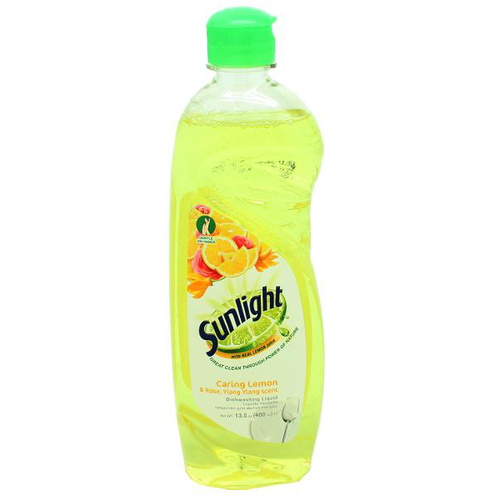 Sunlight Dishwashing Liquid Lemon & Rose, Ylang Ylang 400ml
