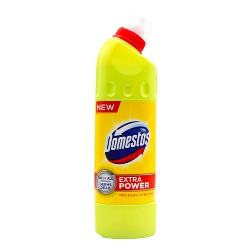 Domestos Extra Power Thick Bleach Kitchen/Bath Cleaner 500ml Citrus Fresh