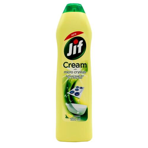 Jif Cream Cleanser With Micro Particles Lemon 500ml